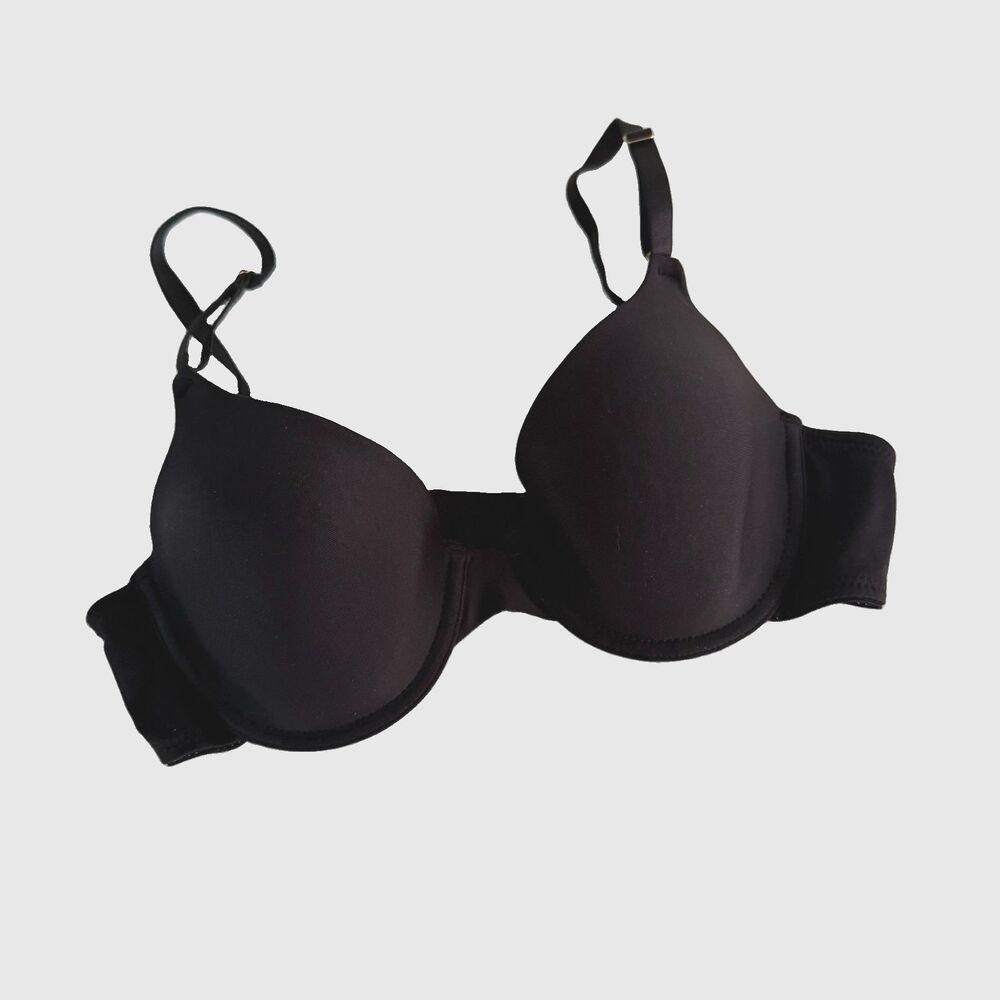 Victoria Secret Women Bra 34B Black Convertible Lightly Padded ID 449